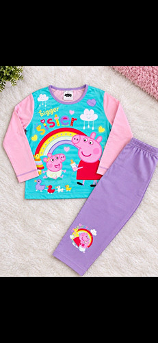 Peppa pig girls - big, sister