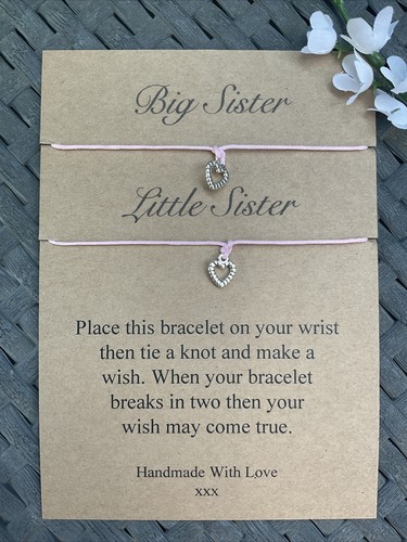 Wish bracelets big sister - wish,