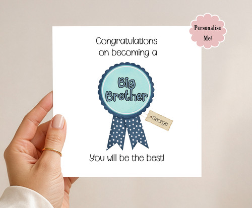 Personalised congratulations - personalised,
