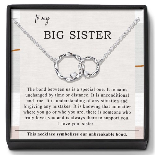 Big sister necklace my - necklace, to