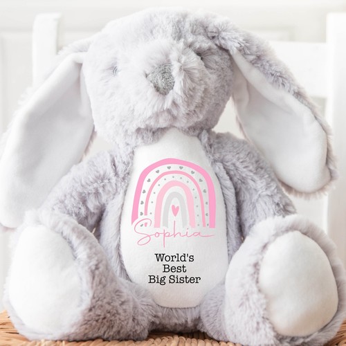 Personalised big sister teddy - sister,