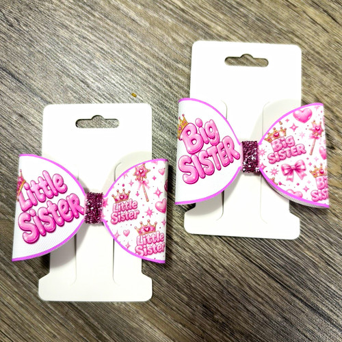 Girls big little sister pink - big,