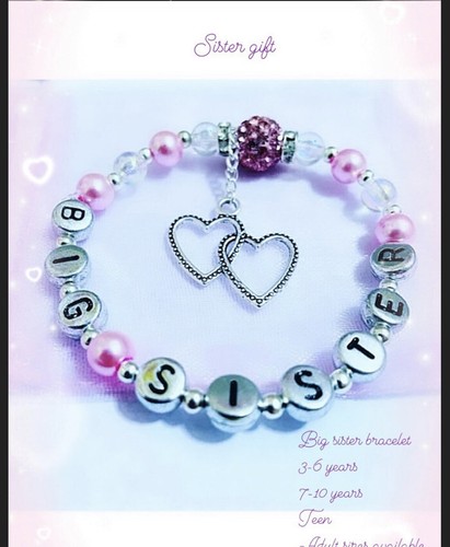 Big sister shamballa pink - big,
