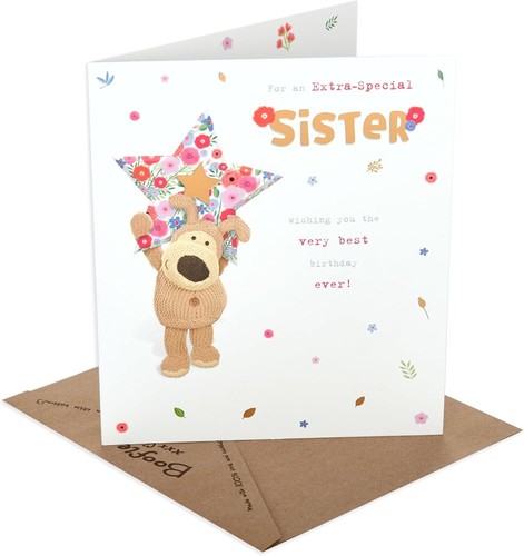 Boofle holding big star - holding, a