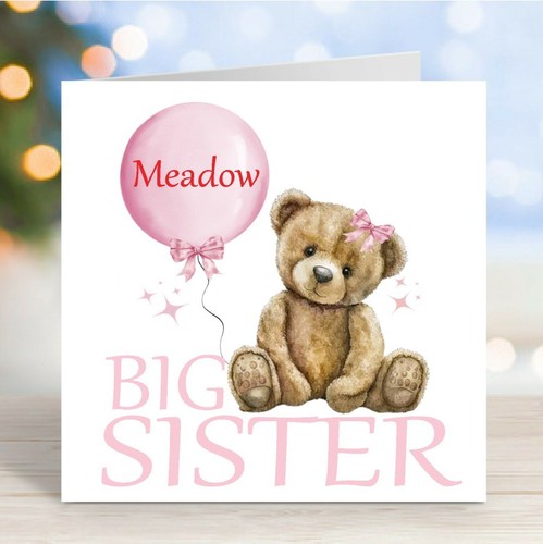 Personalised big sister - personalised,