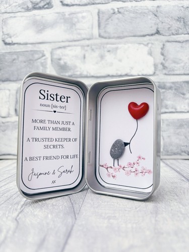 Personalised sister gift from - sister,