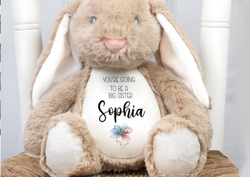 Personalised big sister teddy - big,