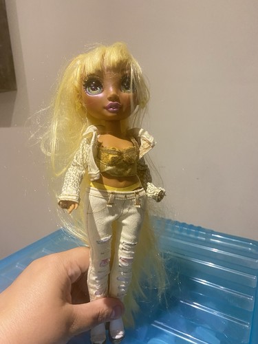 Lol rainbow doll yellow hair - rainbow,