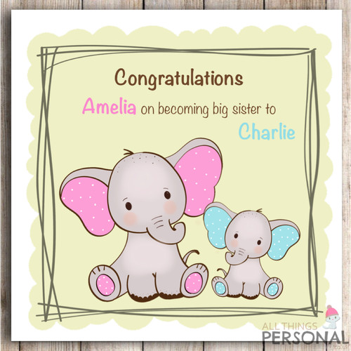 Personalised card - personalised,